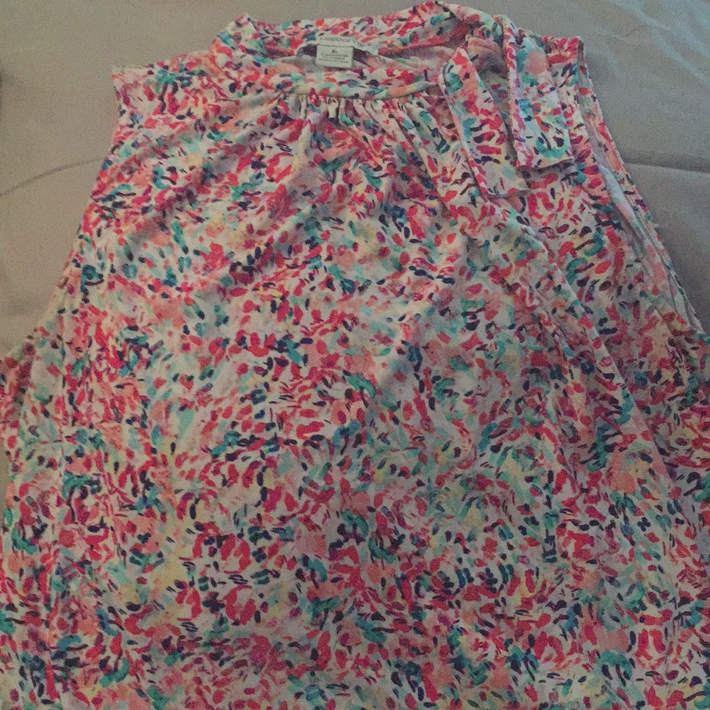 Colorful blouse .